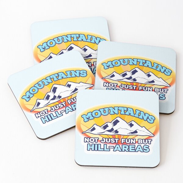 Item preview, Funny mountain joke, hill-areas designed and sold by DeliriousSteve.