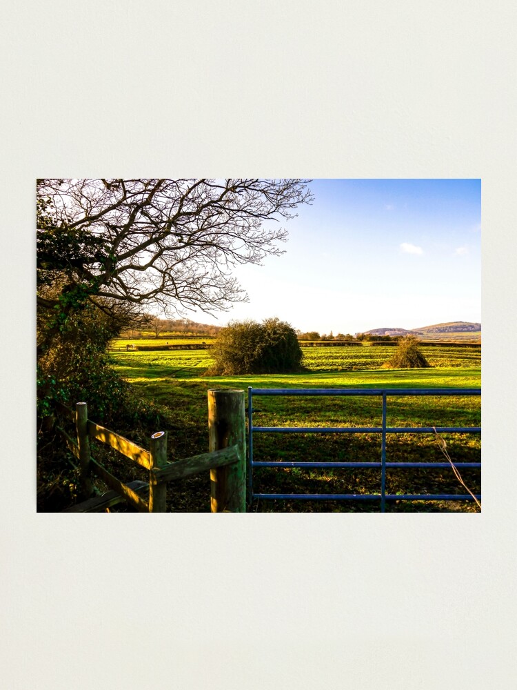 Alternate view of Cotswold Landscape Photographic Print