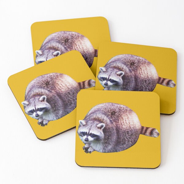 Item preview, fat raccoon designed and sold by tttatia.