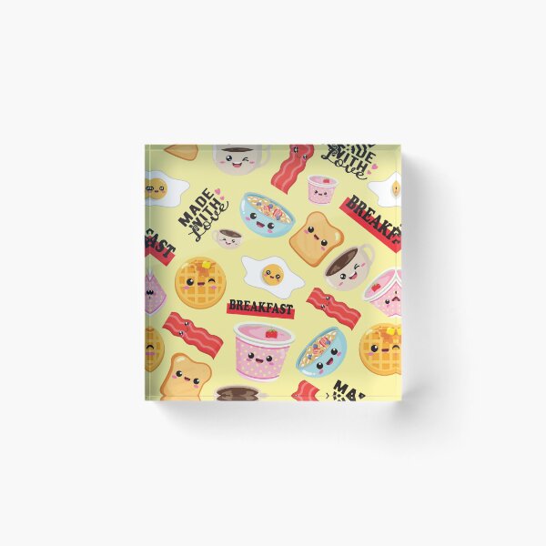 Item preview, Cute Breakfast Seamless Pattern designed and sold by samah82.