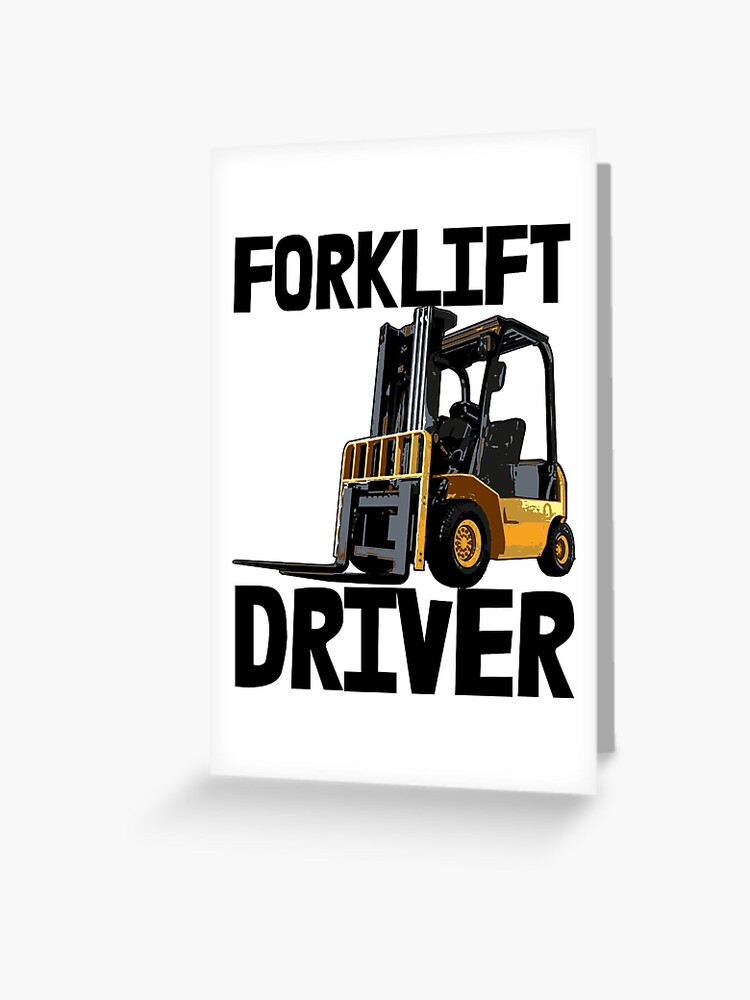 Forklift truck driver gifts cool quote forklift Zip Pouch by