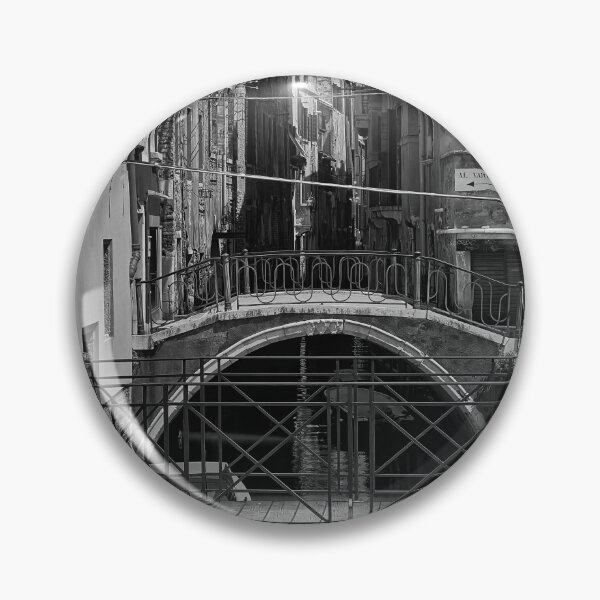 Item preview, Small Canal in Venice - Monochrome designed and sold by Violaman.