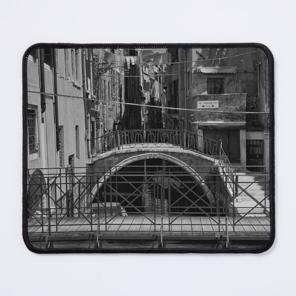 Item preview, Small Canal in Venice - Monochrome designed and sold by Violaman.