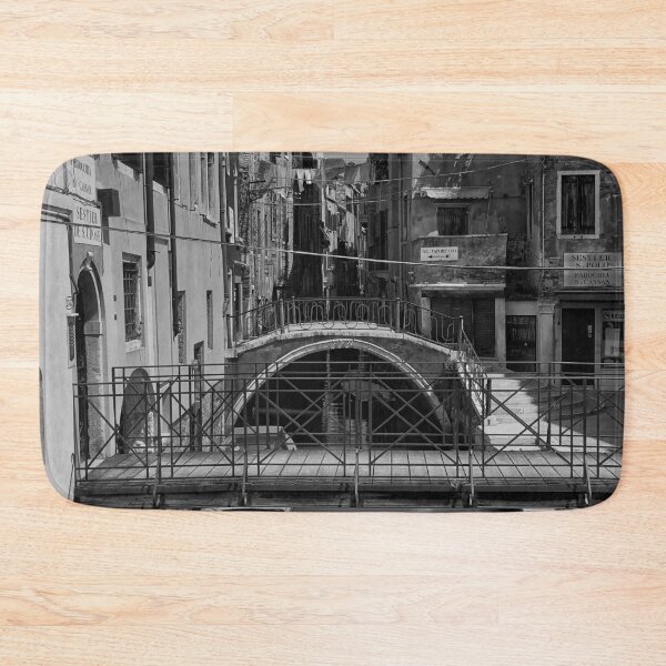 Item preview, Small Canal in Venice - Monochrome designed and sold by Violaman.