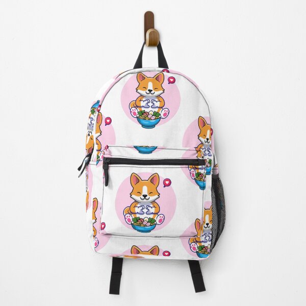 Item preview, Cute Corgi Eating Ramen designed and sold by SparrowLag.