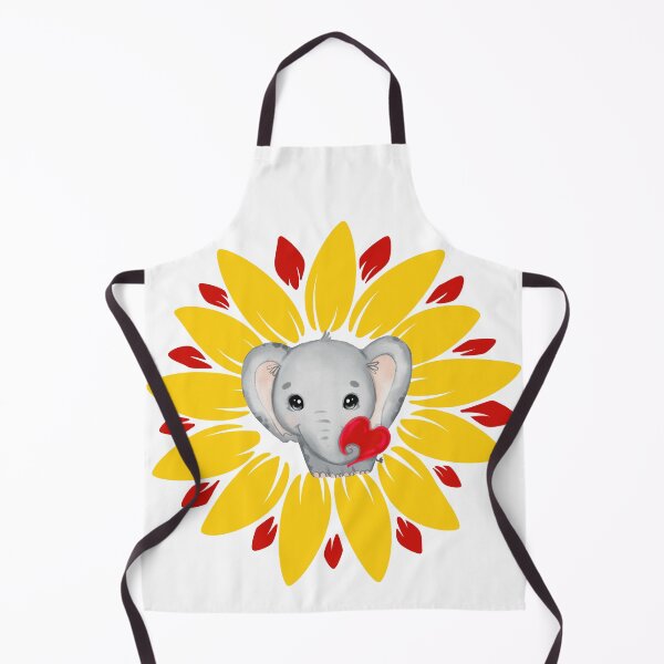 Item preview, Sunflower Elephant, Cute designed and sold by YARA TS.