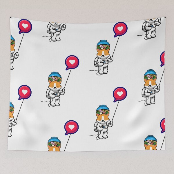 Item preview, Cute Corgi Following His Passion RAMEN ! designed and sold by SparrowLag.