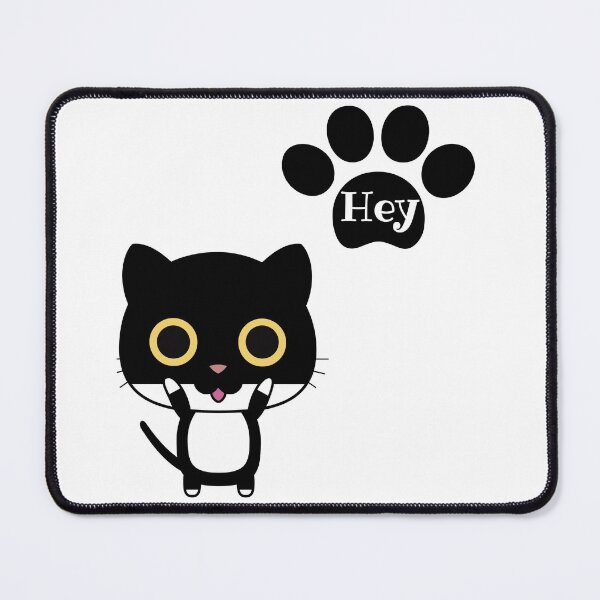 Item preview, Cat says Hey. designed and sold by MirartShop.
