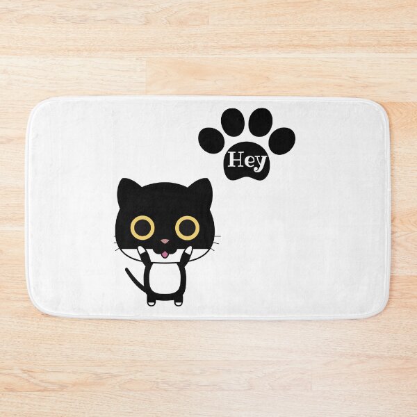 Item preview, Cat says Hey. designed and sold by MirartShop.