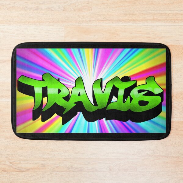 Item preview, TRAVIS Urban Street Graffiti Style Name Piece designed and sold by Mash75art.