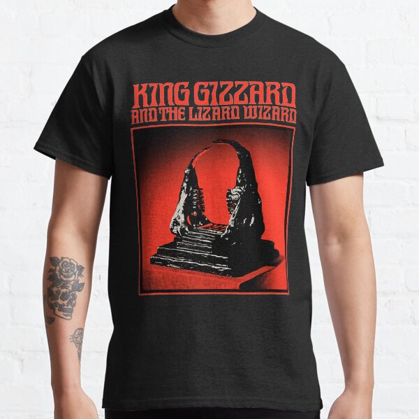 King Funny Gizzard The Lizard Gift Wizard Shirt Classic T-Shirt