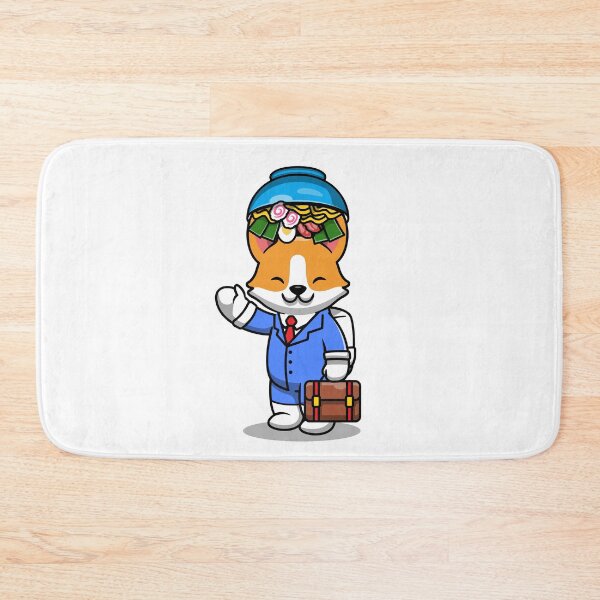 Item preview, Corgi Work Hard For Ramen Food designed and sold by SparrowLag.