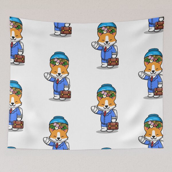 Item preview, Corgi Work Hard For Ramen Food designed and sold by SparrowLag.