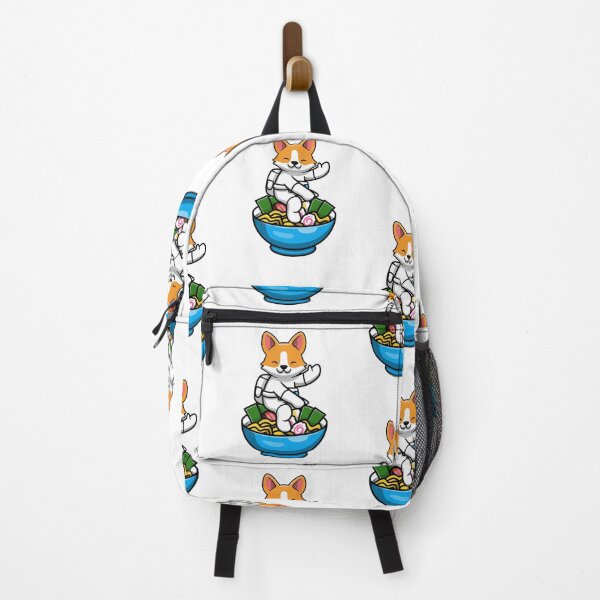 Item preview, Corgi Astronaut Enjoying Ramen designed and sold by SparrowLag.