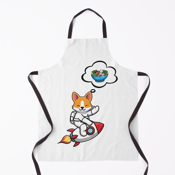 Item preview, Corgi To The Moon To Eat RAMEN ! designed and sold by SparrowLag.