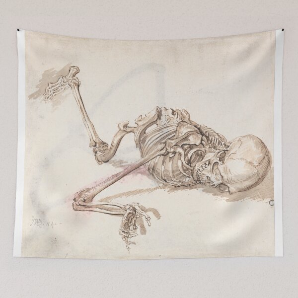 Item preview, Skeleton lying on the ground designed and sold by Byfab.