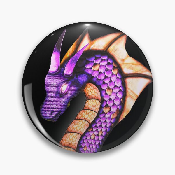 Artikelvorschau, Mystical Creature - Lila Metallic Violet Drache entworfen und verkauft von MAEffects.