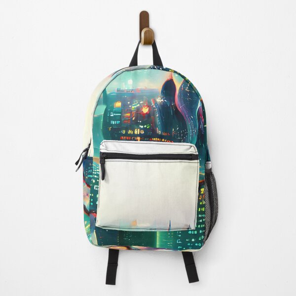 Item preview, Abstract Impression of a Vibrant Futuristic City designed and sold by Arkneer.