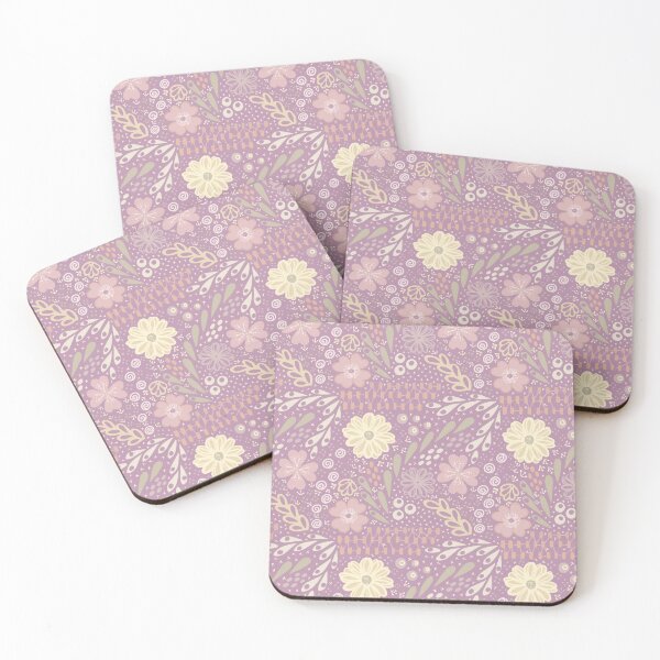 Item preview, Floral Abstract Pattern No. 2 - Soft/Neutral/Flowers/Bohemian/Feminine/Botanical designed and sold by AEIZLITA N.