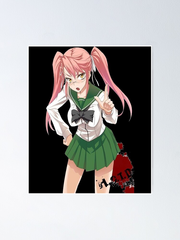 High School Of The Dead anime High School Of The Dead Poster for Sale by  Simonaigueroa