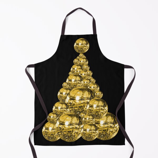 Item preview, Glittering Gold Disco Ball Christmas Tree designed and sold by Deborah Camp.