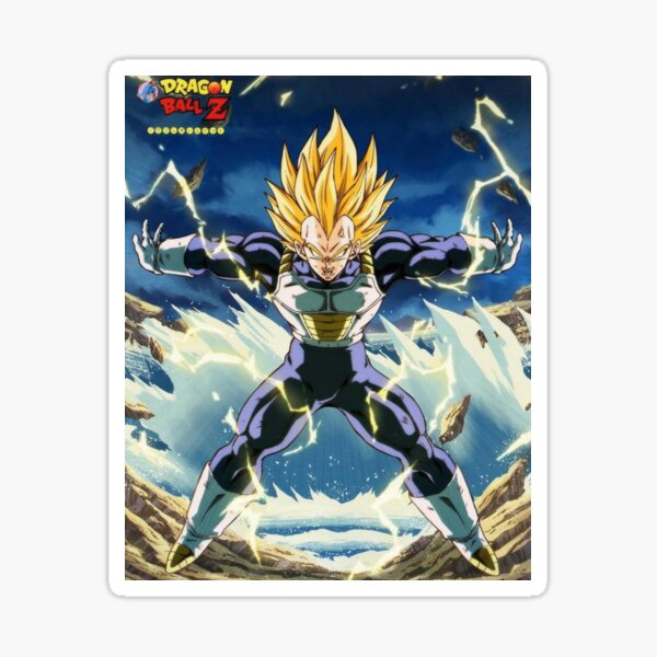 Dragon Ball Vegeta Final Flash Credit Card Skin Sticker Vinyl