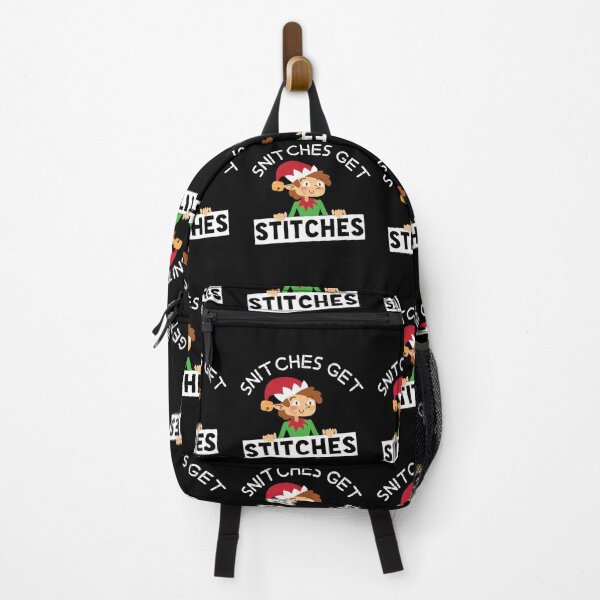 Item preview, Snitches Get Stitches Elf - Funny Christmas designed and sold by Mohamedprf.
