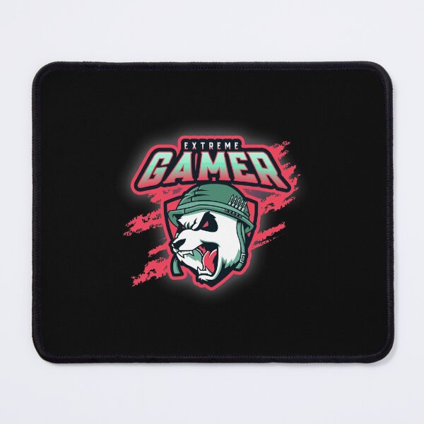 Item preview, Extreme Gamer with Aggressive Panda Warrior designed and sold by PRIVARSHU.