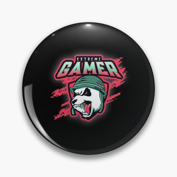 Item preview, Extreme Gamer with Aggressive Panda Warrior designed and sold by PRIVARSHU.