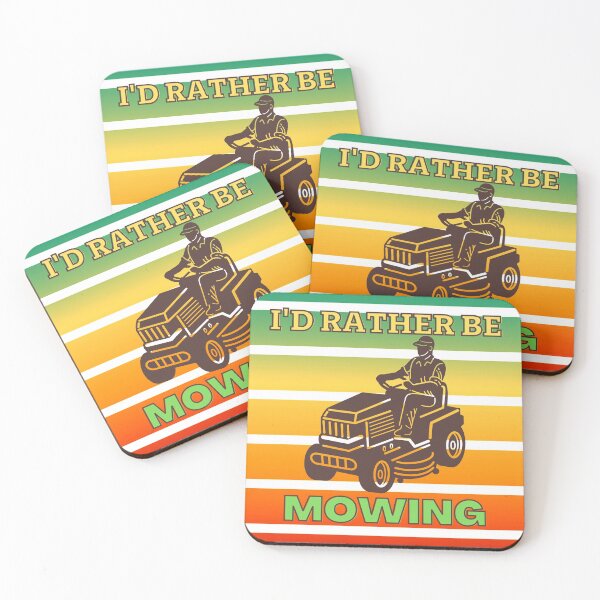 Item preview, I'D RATHER BE MOWING designed and sold by Innovational.