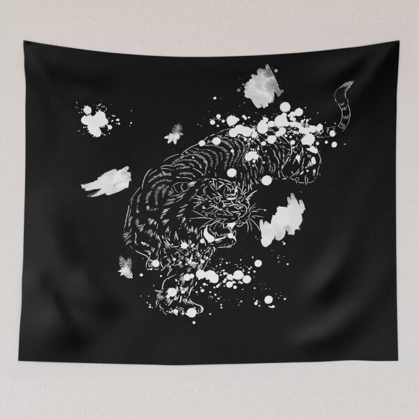 Item preview, TIGER-2022 (BLACK) designed and sold by gofo21.