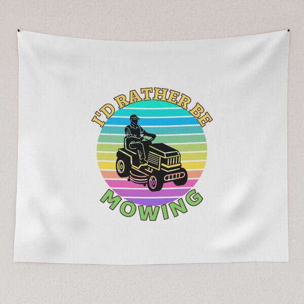 Item preview, I'D RATHER BE MOWING designed and sold by Innovational.
