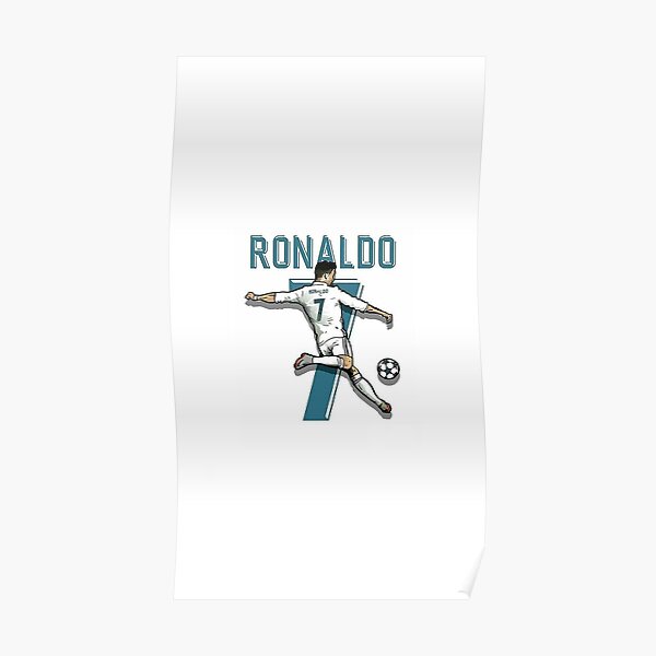 Cristiano Ronaldo Real Madrid Poster