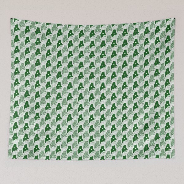 Item preview, State of Maine USA Home is Where the Heart Is designed and sold by KrisInStitches.