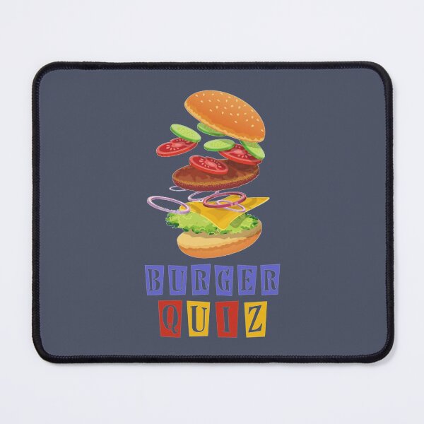 Item preview, Burger Quiz designed and sold by SpillTheHot.