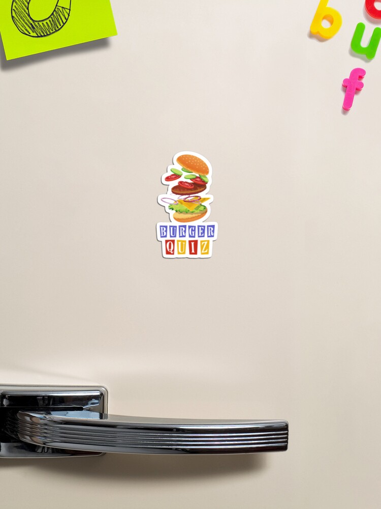 Burger Quiz  Kids T-Shirt for Sale by SpillTheHot