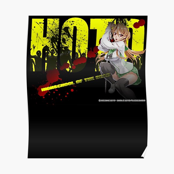 High School Of The Dead ~ Hotd ~ Rei Miyamoto Classic 10 Poster By Savanahbrekke Redbubble