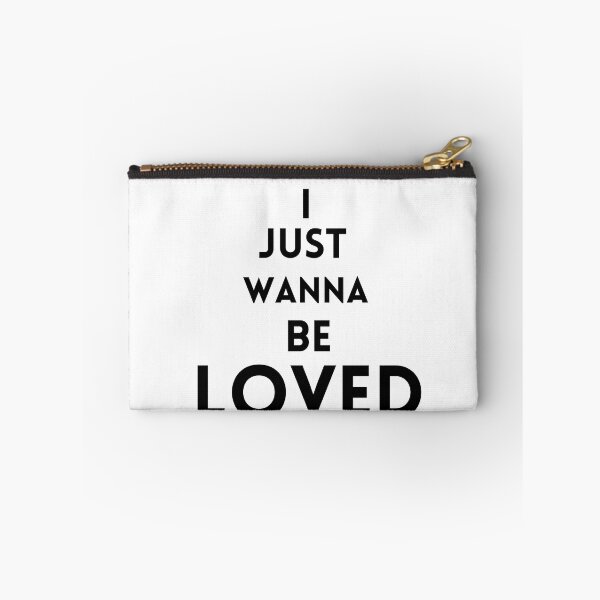 Item preview, I just wanna be loved qoute "feeling let down" cute sad panda, i wanna feeling love  designed and sold by maroon54.