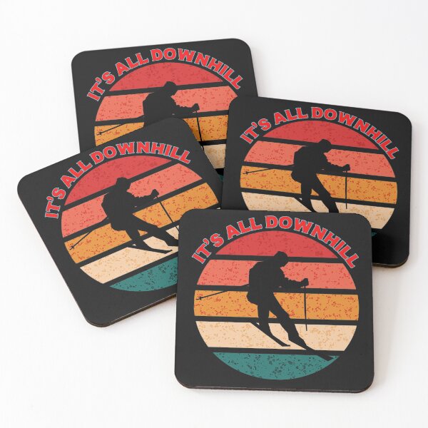 Item preview, It's All Downhill designed and sold by Edpod.