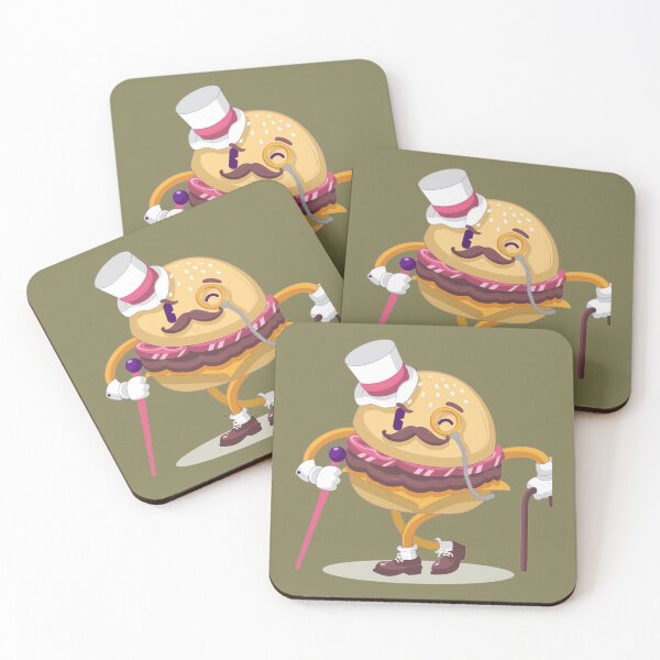 Item preview, Stylish hamburger character   designed and sold by SpillTheHot.