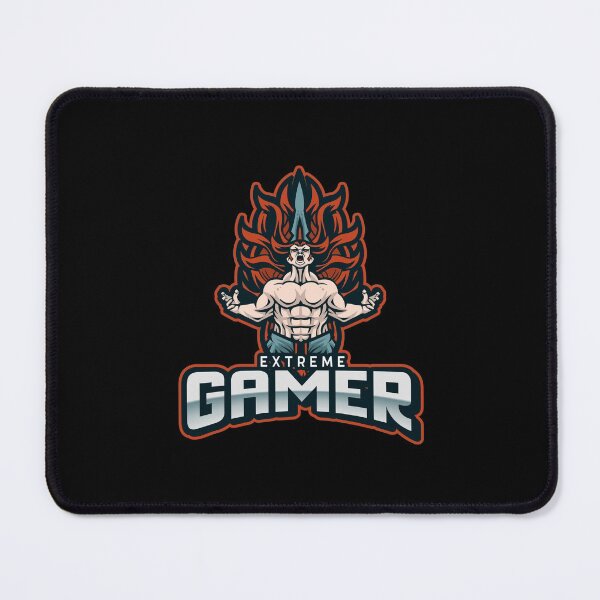 Item preview, Extreme Gamer with Strong Warrior designed and sold by PRIVARSHU.