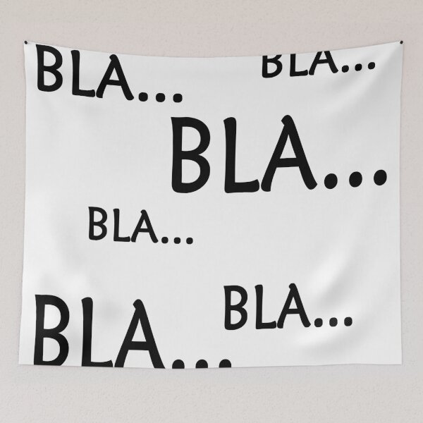 Item preview, Bla bla bla designed and sold by Junasaji.
