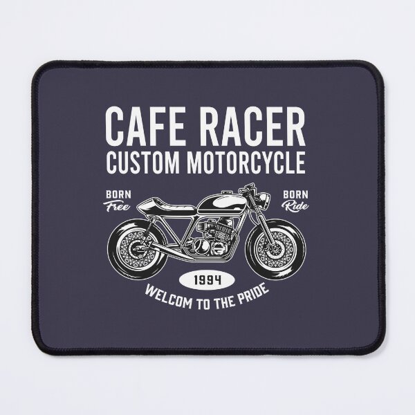 Item preview, Cafe Racer Custom Motorcycle Born Free Born To Ride designed and sold by faudeltn.