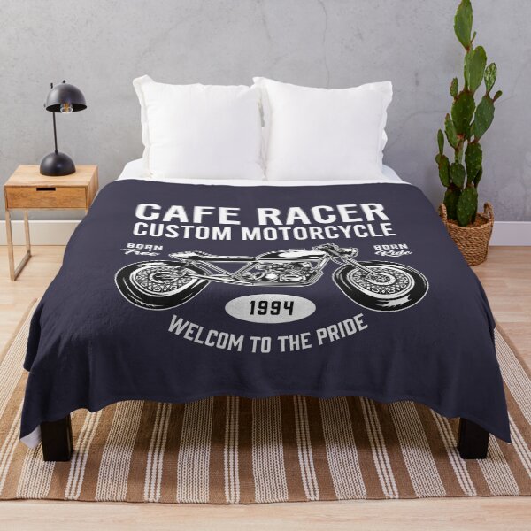 Item preview, Cafe Racer Custom Motorcycle Born Free Born To Ride designed and sold by faudeltn.