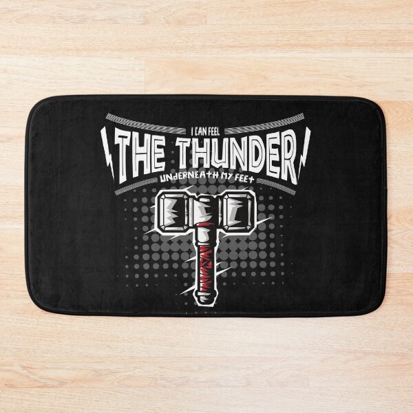 Item preview, I can feel  the thunder underneath my feet - funny quotes designed and sold by VichallanStudio.