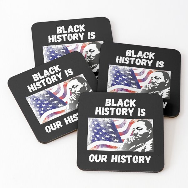 Item preview, Black History Is Our History - MLK Jr. designed and sold by SilkenDove.