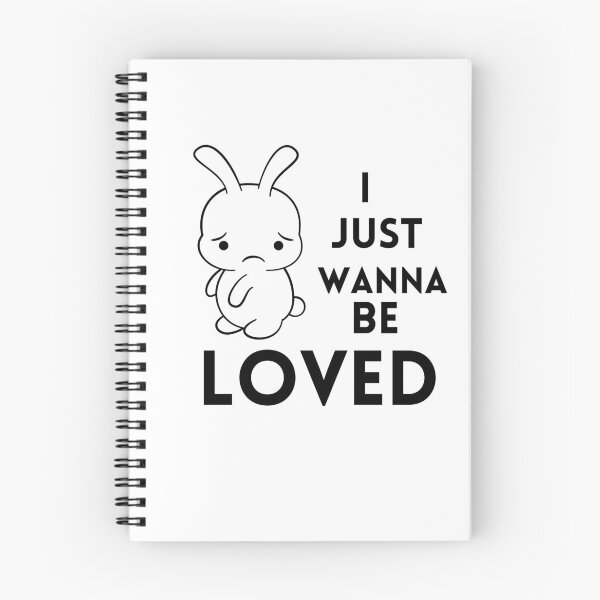 Item preview, I just wanna be loved qoute "feeling let down" sad panda, i wanna feeling love  designed and sold by maroon54.