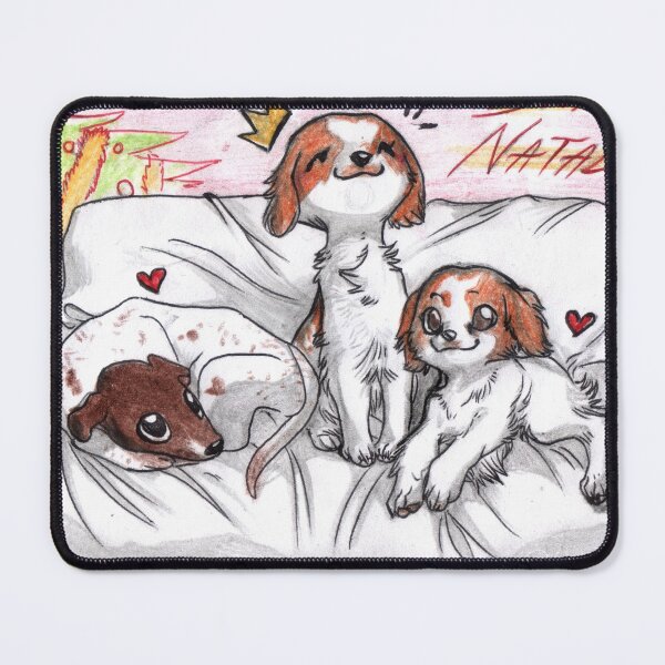 Item preview, Buon Natale (con cani da caccia!) designed and sold by Furiarossa.