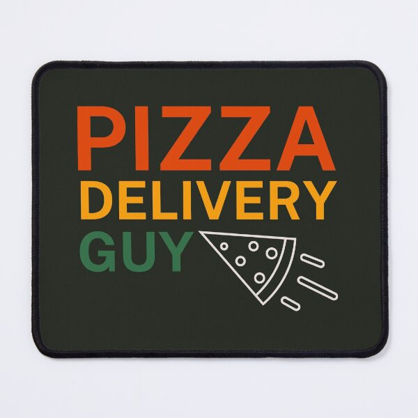 Item preview, Pizza Delivery Guy, funny pizza delivery designed and sold by Benchamart.