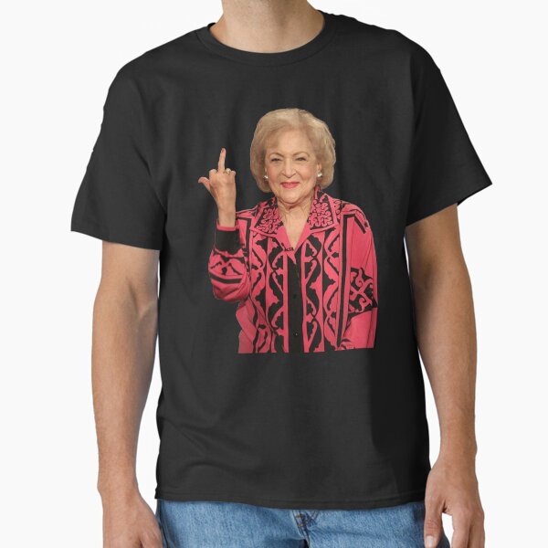 Artikel-Vorschau von Betty White Mittelfinger, designt und verkauft von CosmoBun.